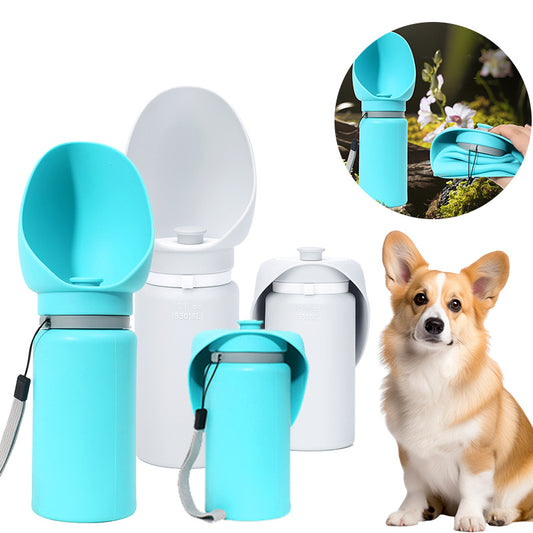PurePet Folding Portable Water Bottle – Keep Your Pet Hydrated Anywhere!