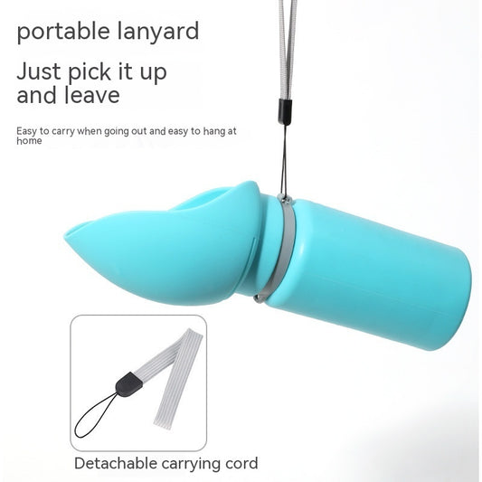 PurePet Folding Portable Water Bottle – Keep Your Pet Hydrated Anywhere!